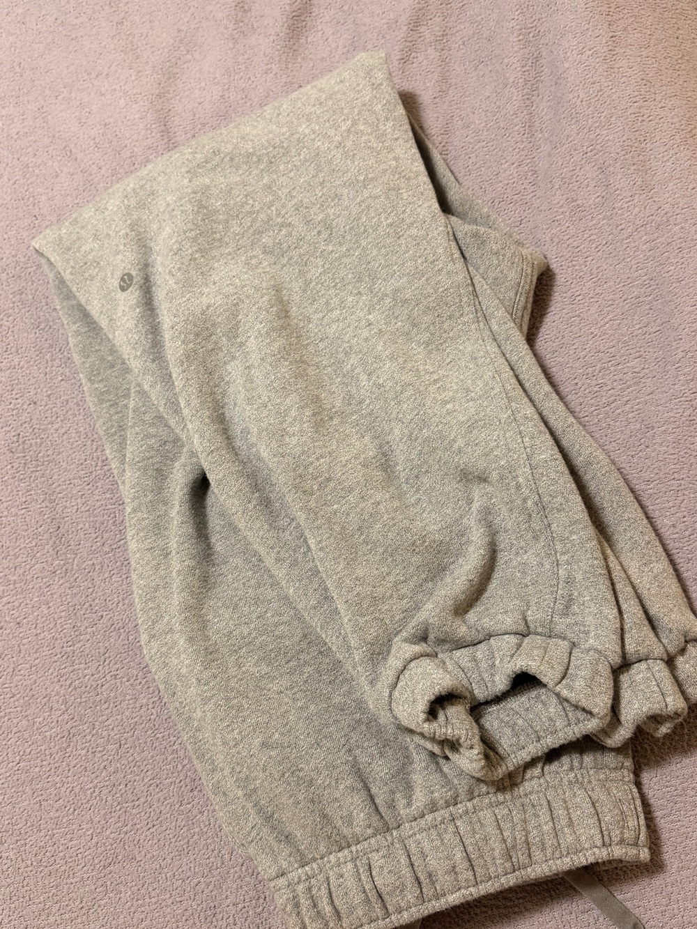Lululemon Scuba Mid-Rise Oversized Joggers Heathered Medium Grey S